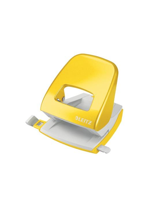 Leitz WOW 5008 Nexxt perforateur en métal 30 feuilles jaune blister