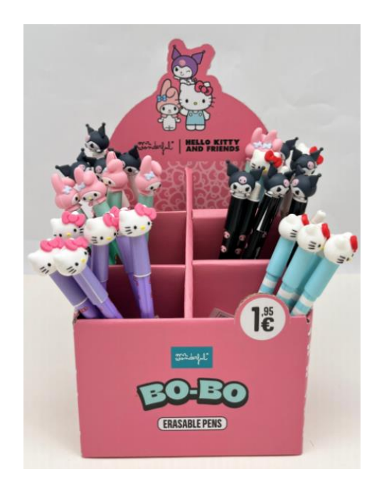 PRÉSENTOIR CARTON TABLE 36 HELLO KITTY PLEIN