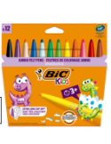 BIC Kids Visacolor XL Felt Pens x12