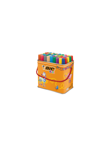 Blik 48 BIC KIDS ECOlutions Visacolor XL : assortie