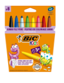 BIC Kids Visacolor XL Felt Pens x8