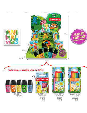 DISPLAY ANIMAL VIBES Pt Mod