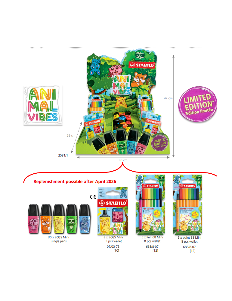 DISPLAY ANIMAL VIBES Pt Mod