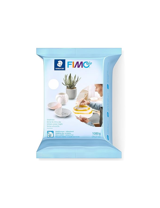 Fimo air pâte à modeler 1kg Blanc