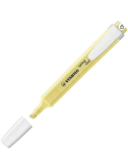 swing cool Pastel milky yellow