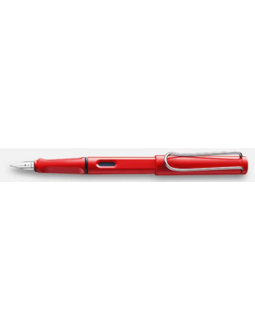 Stylo plume LAMY safari rouge brillant plume M