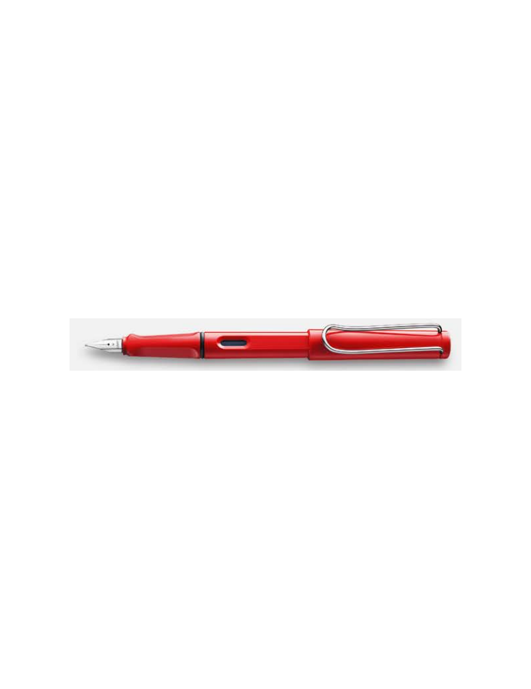 Stylo plume LAMY safari rouge brillant plume M