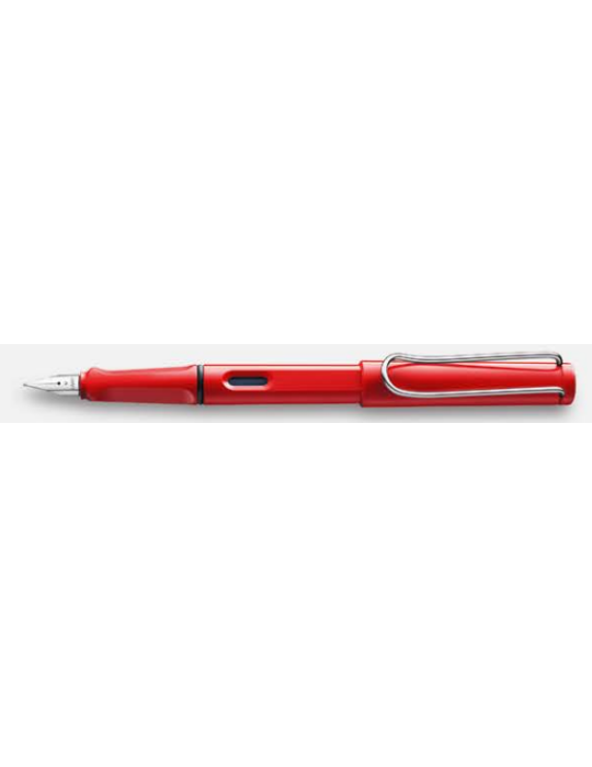 Stylo plume LAMY safari rouge brillant plume M