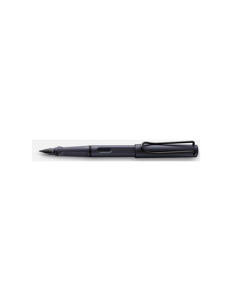 Stylo plume LAMY safari steel black plume F