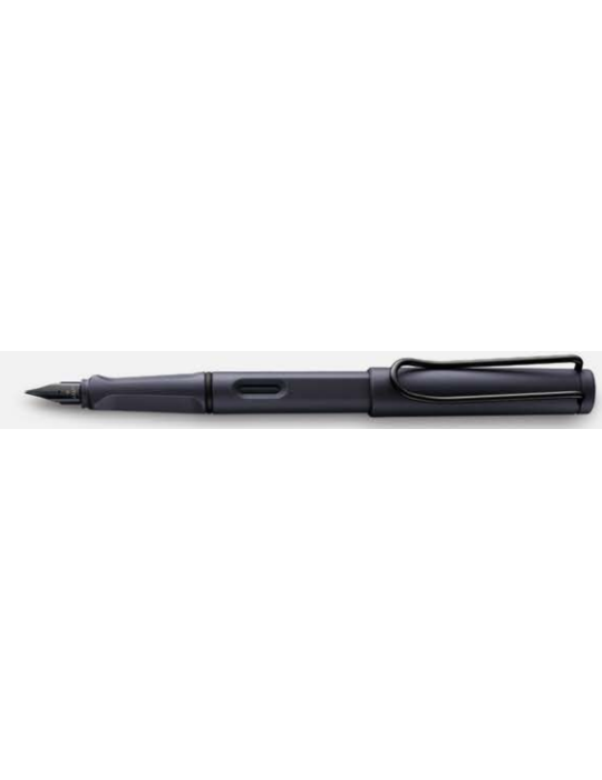 Stylo plume LAMY safari steel black plume F