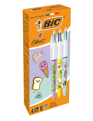 Bic 4 Colours Kawai Box12
