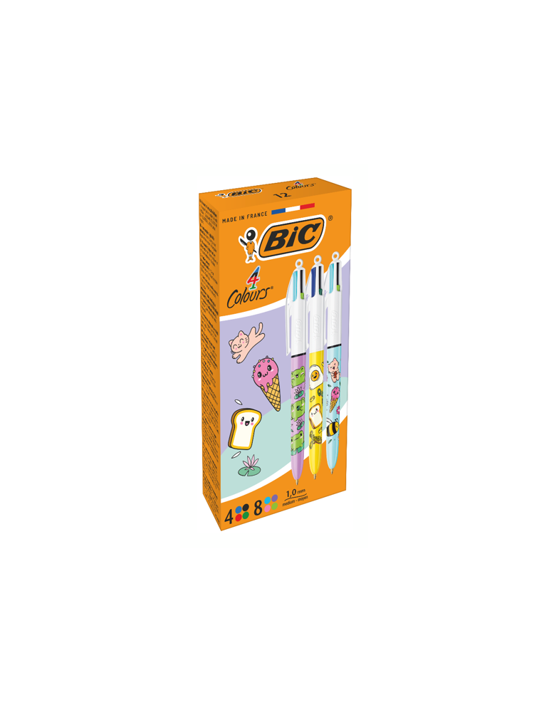 Bic 4 Colours Kawai Box12