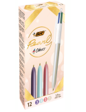 Bic 4 Colours Pearli Box12