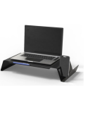 Support d'ordinateur/écran ODUP en métal noir