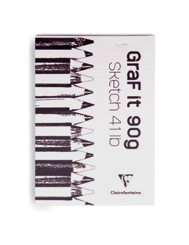 GraF'it bloc agrafé 80F A5 90g - Aléatoire