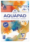 Goldline Aquapad bloc collé 70F A5 300g