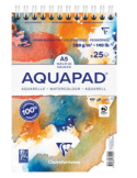 Aquapad bloc reliure intégrale 25F A5+ 300g