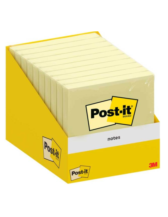 Post-it® Super Sticky Notes - Canary Yellow™ - 76 x 76 mm