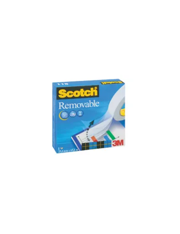 Ruban Adhésif Repositionnable Scotch® - 19 mm x 33 m