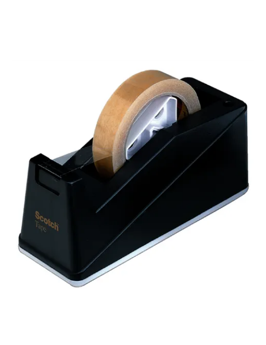 Dévidoir de Ruban Adhésif Scotch® C10 - Alourdi - Noir - Vide