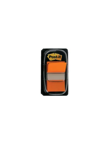 Post-it® Index Standard - Orange - 25,4 x 43,2 mm - 50 Index/Dévidoir