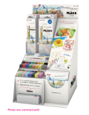 Display Art Multi8 - 10 blisters et 8 couleurs recharges mines