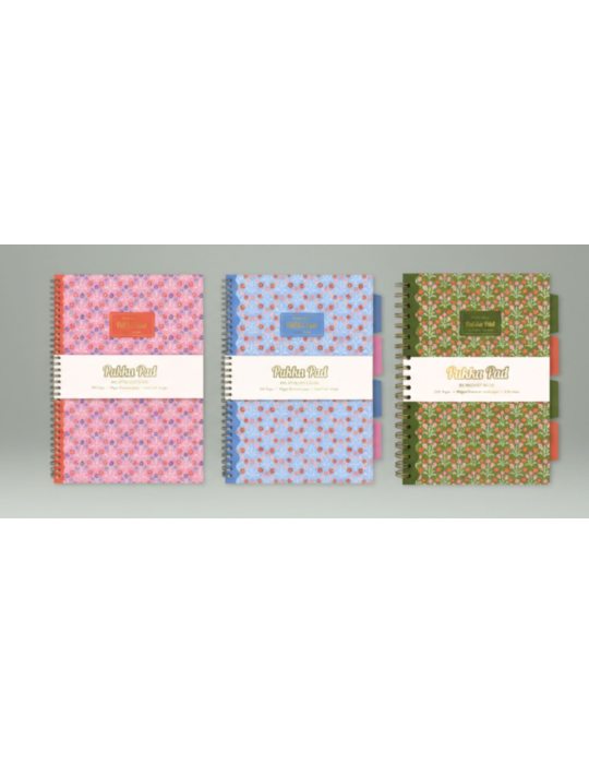 ProjectBook Floral B5 Ligné