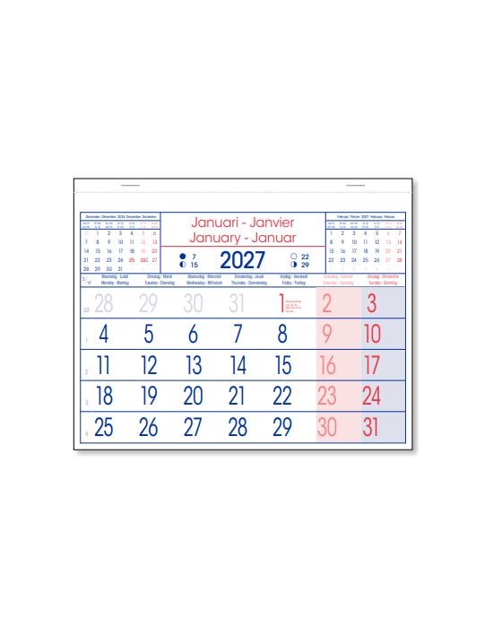 KALENDER MIII 20X25