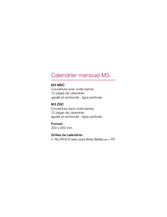 BLOC M III 20X25 QUADRIL