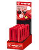 STABILO BOSS marker realred display 15 pcs