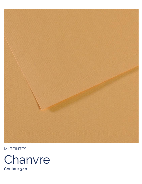 FL   MI-TEINTES®  50X65 160G  CHANVRE CLAIR  340