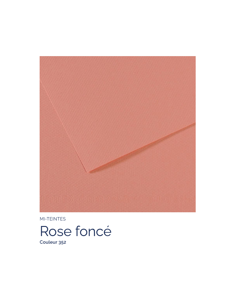 FL   MI-TEINTES®  50X65 160G  ROSE FONCE  352
