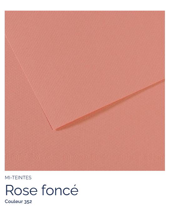 FL   MI-TEINTES®  50X65 160G  ROSE FONCE  352