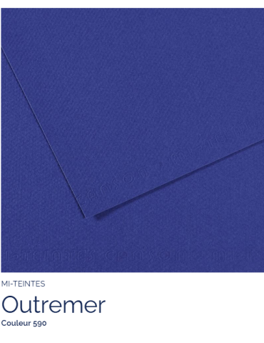 FL   MI-TEINTES®  50X65 160G  OUTREMER   590