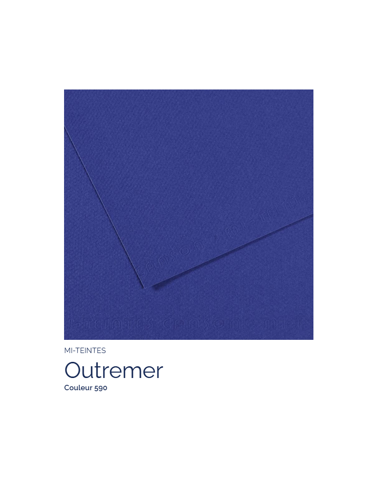 FL   MI-TEINTES®  50X65 160G  OUTREMER   590