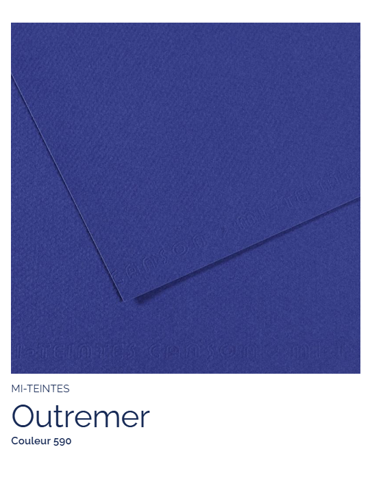 FL   MI-TEINTES®  50X65 160G  OUTREMER   590