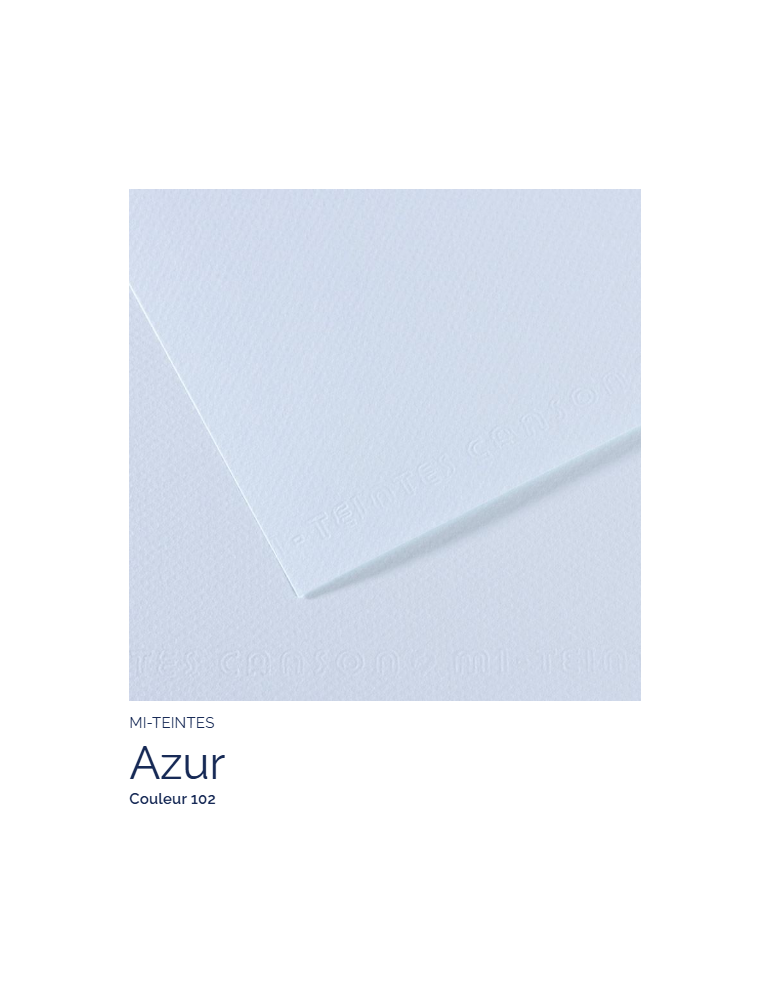 FL   MI-TEINTES®  50X65 160G  AZUR 102