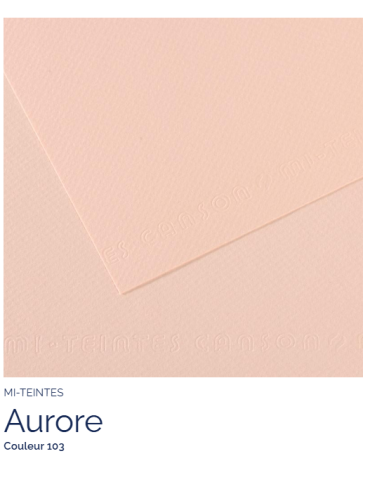 FL   MI-TEINTES®  50x65 160G  AURORE 103