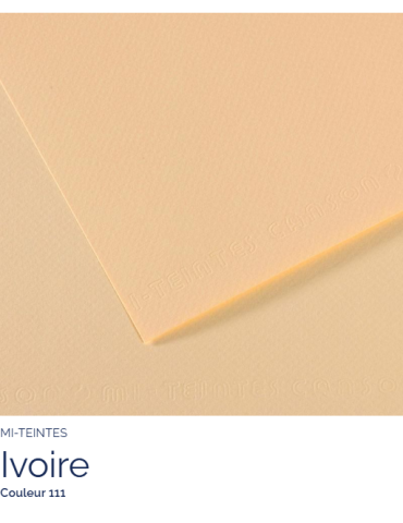 FL   MI-TEINTES®  50X65 160G  IVOIRE 111