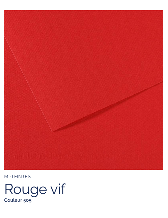 FL   MI-TEINTES®  50X65 160G  ROUGE VIF  505