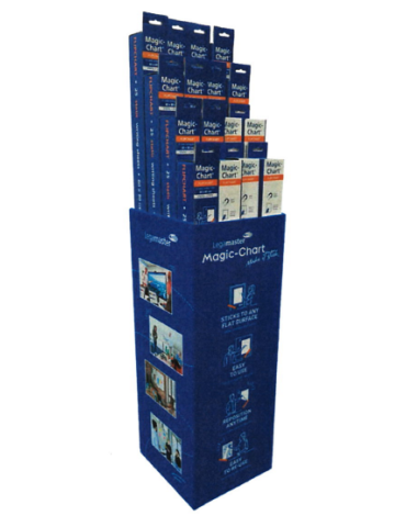 DISPLAY MAGIC CHART 60 X 80 VERSION QUAD 16 pces