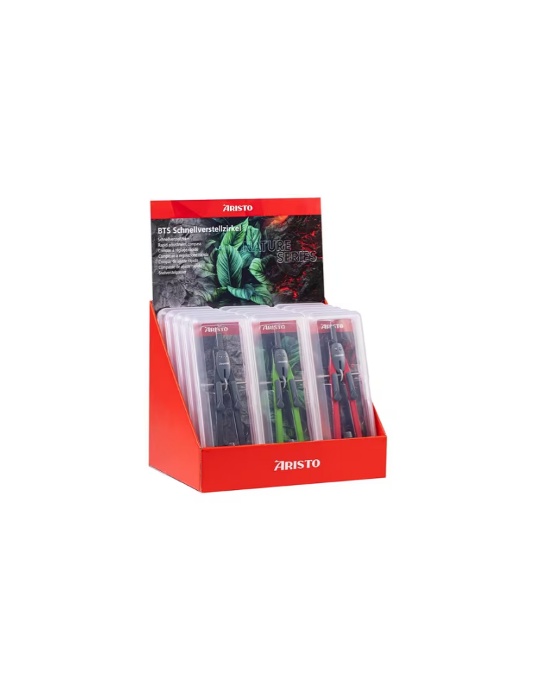 Snelverstelpasser Aristo 15 stuks in display Nature serie