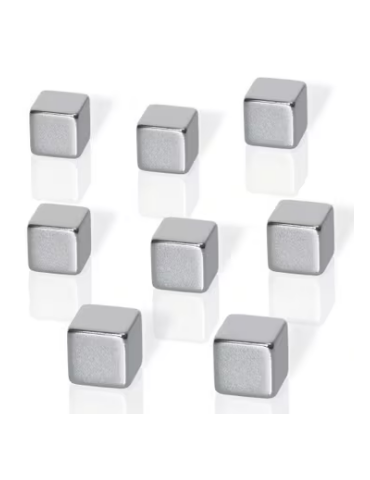 magneten Be!board 8 stuks vierkant