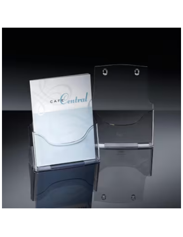 folderhouder Sigel tafelmodel A4 transparant acryl 1 vak