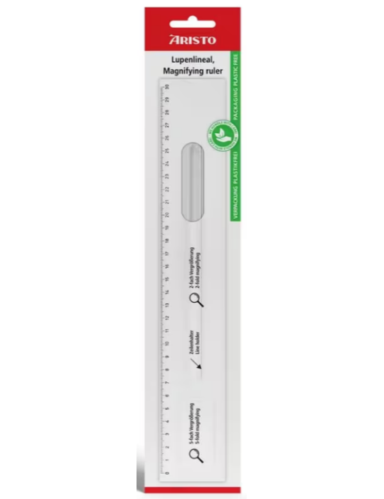 Règle Aristo avec loupe 30 cm