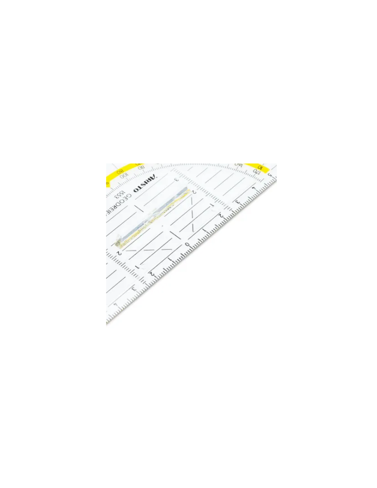 Equerre géométrique Geo-Dreieck® avec poignée, hypoténuse 14 cm