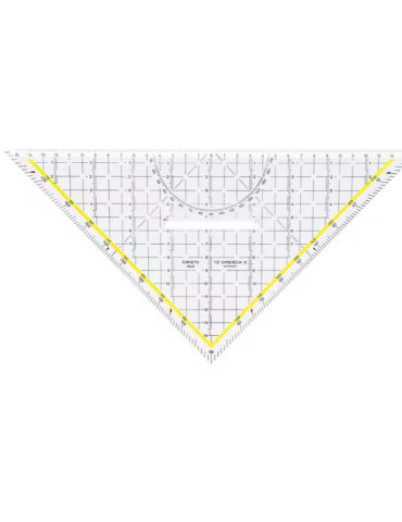 Equerre de dessin technique Aristo 32,5cm avec poignée en plastic