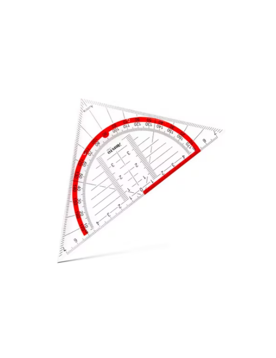 Geodriehoek Aristo GEOCollege 14cm zonder greep
