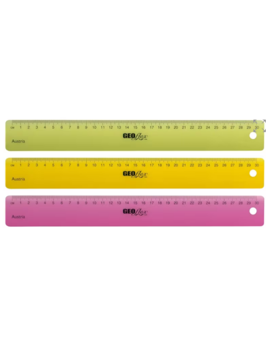 Liniaal Aristo GEOflex 30cm neon kleuren