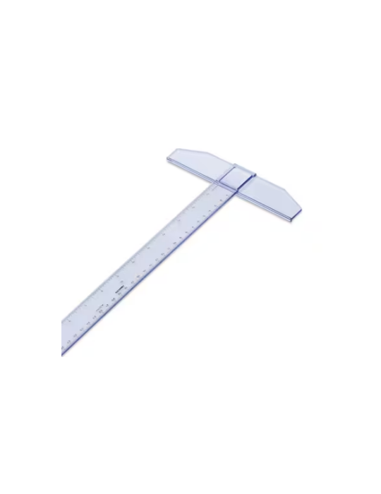 Règle en T avec graduation, 40 cm